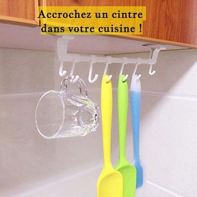 Accrochez un cintre dans votre cuisine !