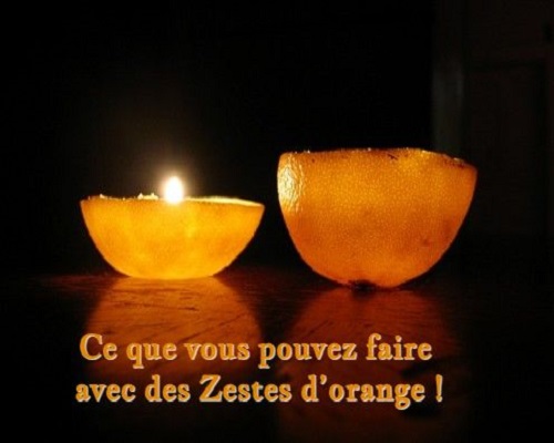 Ce que vous pouvez faire avec des Zestes d’orange !