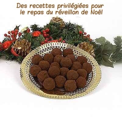 Des recettes privilégiées pour le repas du réveillon de Noël