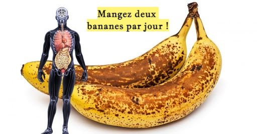 Mangez deux bananes par jour !