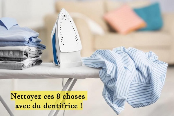 Nettoyez ces 8 choses avec du dentifrice !