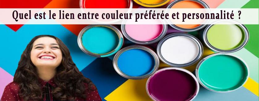 Quel est le lien entre couleur préférée et personnalité ?