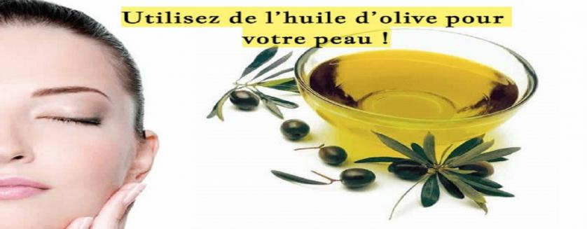 Utilisez de l’huile d’olive pour votre peau !