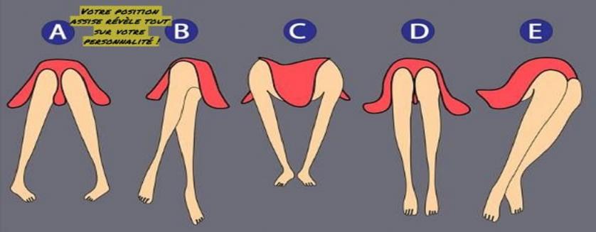 Votre position assise révèle tout sur votre personnalité!