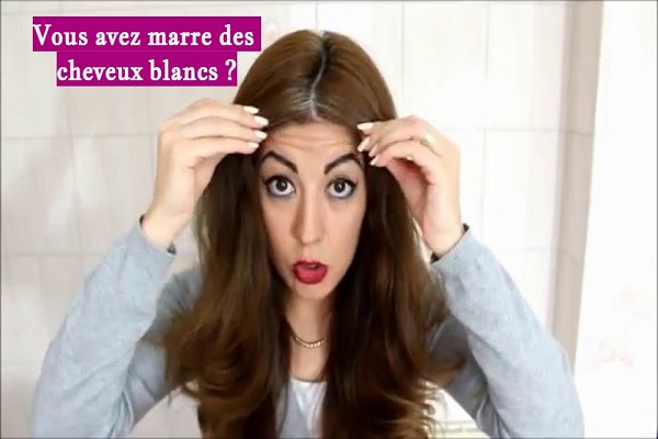 Vous avez marre des cheveux blancs ?