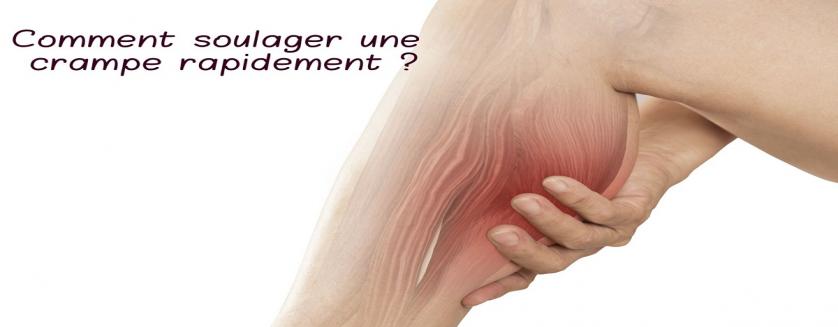 Comment soulager une crampe rapidement ?