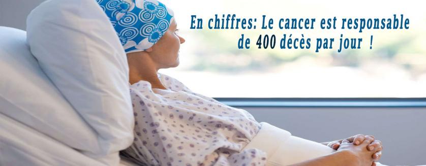 En chiffres: Le cancer est responsable de 400 décès par jour !