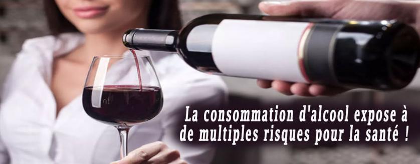 La consommation d'alcool expose à de multiples risques pour la santé !