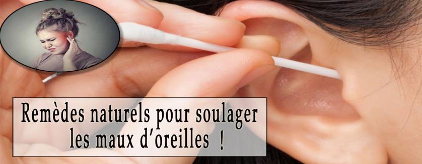 Remèdes naturels pour soulager les maux d’oreilles !